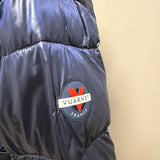 Vuarnet – Piumino Tecnico Imbottito "Iguazu" con Cappuccio – C01 Blu Blk (Blu Notte)