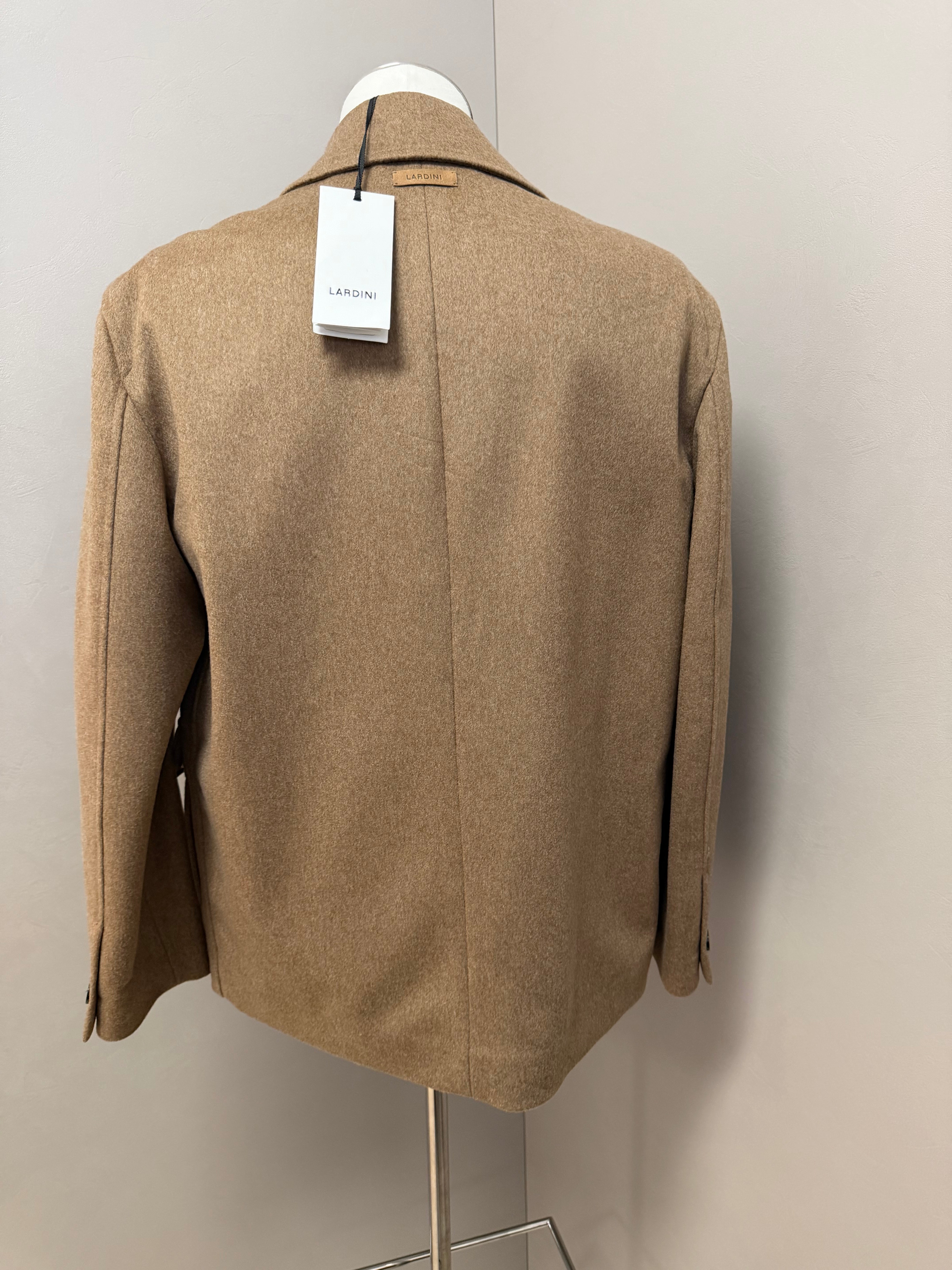 Lardini – Giacca CULKIN in Pura Lana Vergine – Cammello, immagine 4