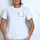 Jewel pocket T-shirt
