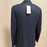 Giacca Uomo Lardini Iconic Drop 7 Blu Navy in Cashmere e Seta