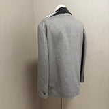 Lardini Giaccone Field Jacket in Pura Lana Loro Piana Grigio