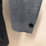 Lardini Overshirt in Lana Vergine e Kashmir Grigio Melange