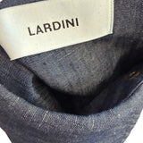 Camicia Lardini in Cotone e Lino Stile Western – Denim Leggero taglia M