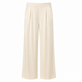 Ivory palazzo trousers