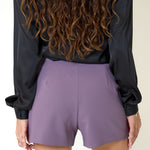 Shorts Sartoriali Candy Violet Elisabetta Franchi, immagine 4