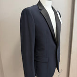 Giacca Smoking Dondup Blu Notte – Rever a Lancia in Raso taglia 50
