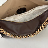 Borsa Hobo Liliane in Pelle con Doppio Manico