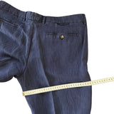 Pantaloni Berwich blu in cotone taglia 54
