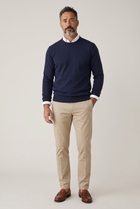 Pullover Lardini Uomo in 100% Cashmere Blu Navy