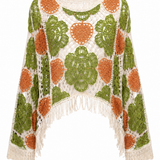 Multicolor Boho Crochet Top