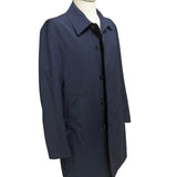Paoloni Technical Trench Coat - Navy Blue