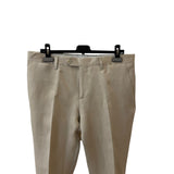 Abito Lardini Doppiopetto Beige in Lino e Seta - Taglia 50