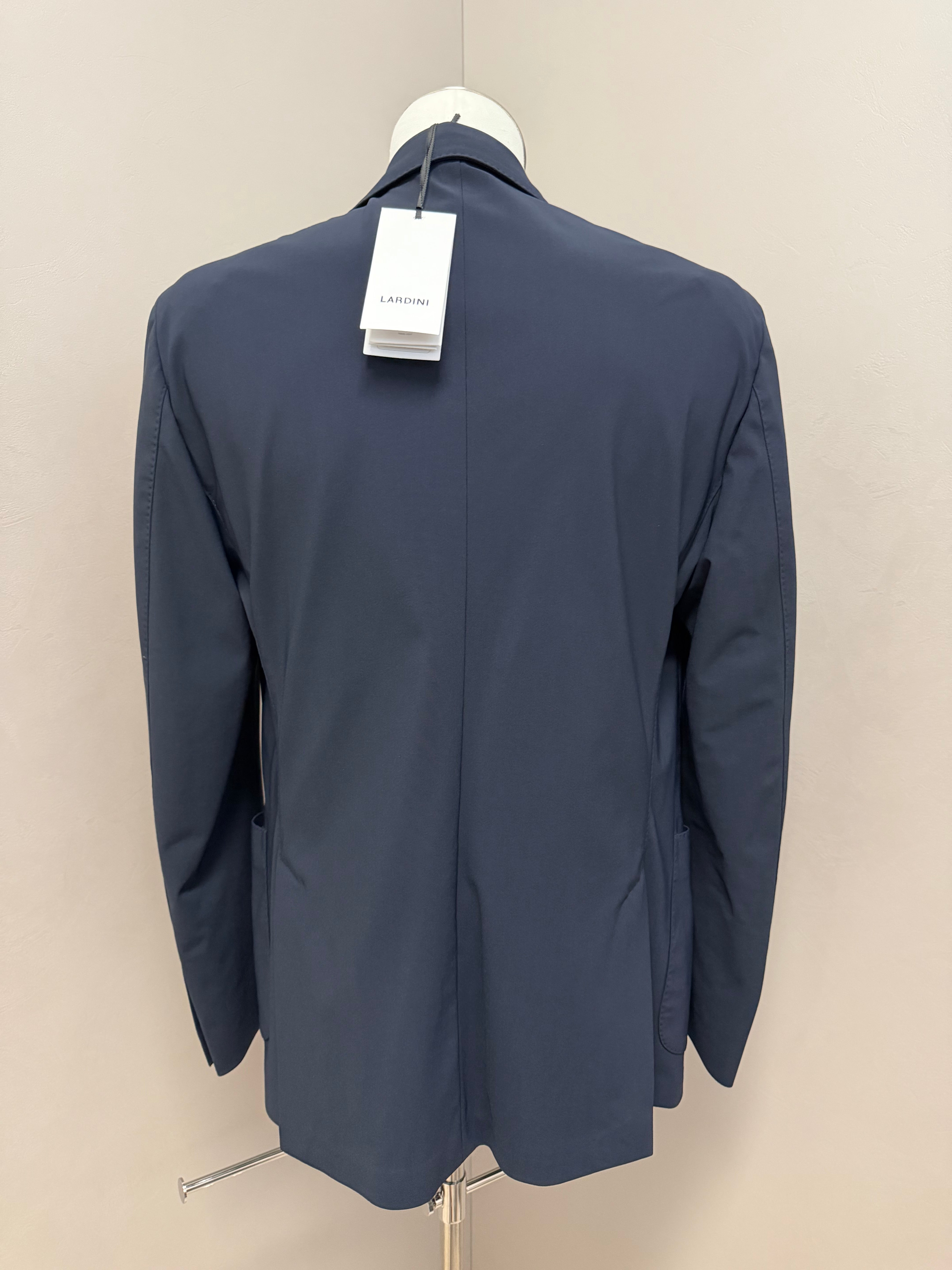 Giacca Uomo Lardini "Easy Wear" Blu Scuro Sfoderata, immagine 6