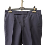 Pantaloni Lardini in Fresco Lana- Blu Navy