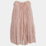 Elisabetta Franchi pleated midi dress