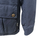 Giacca Uomo Fay Archive in Cotone Denim Blu - Taglia M