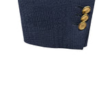 Giacca Lardini "Easy Wear" in Fresco Lana - Blu Navy - Taglia 52