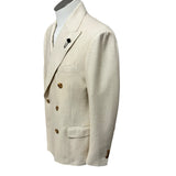Lardini Sartoriale Jacket - Cream - Cashmere and Silk