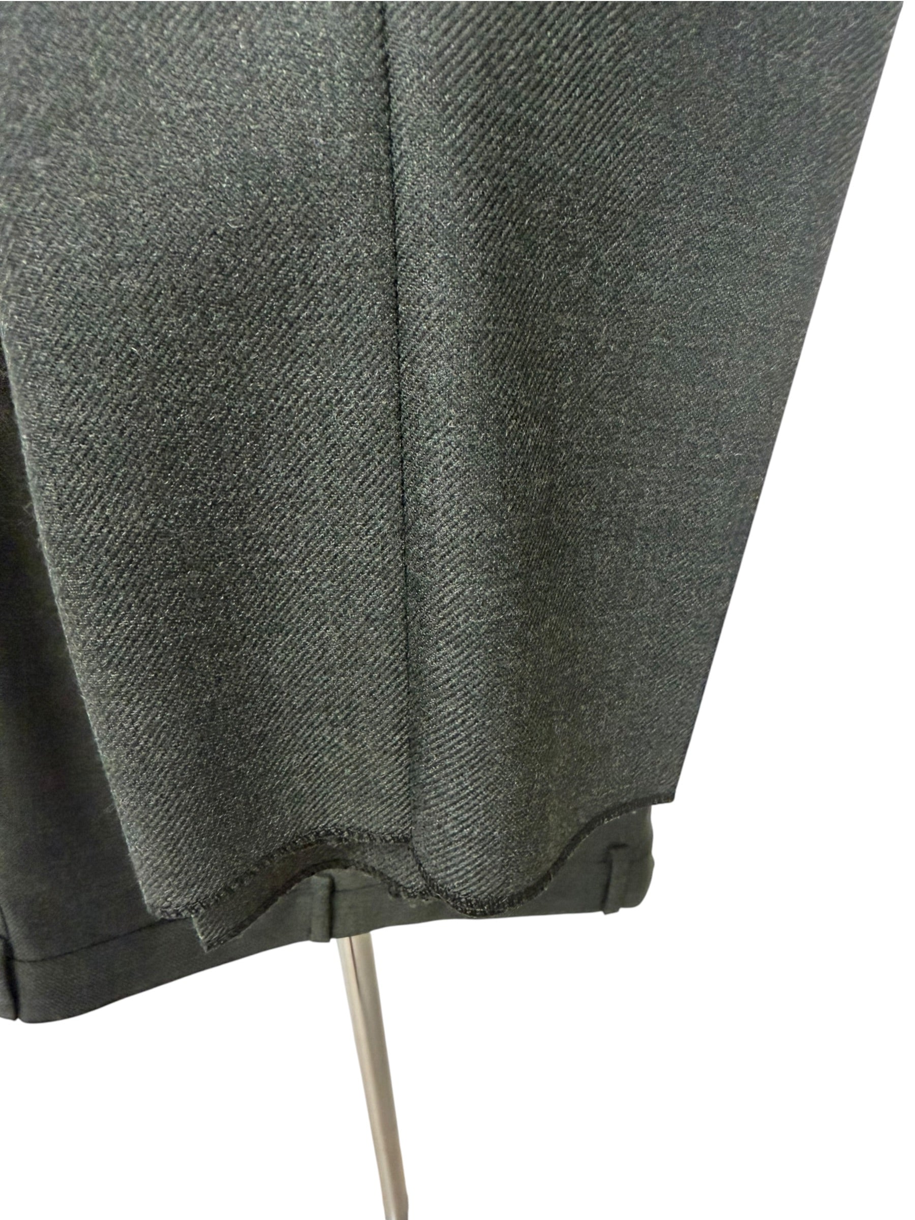 Ahora Napoli – Abito Sartoriale Monopetto in Misto Lana – Verde Scuro / Antracite, immagine 10