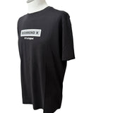 T-shirt John Richmond nera in cotone taglia XL