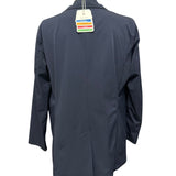 Trench Double Face Kired - Blu Navy & Verde Oliva - Taglia 52