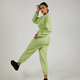 Hinnominate fleece trousers with pockets