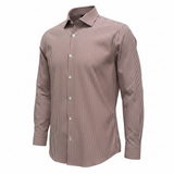 Hamaki-Ho Shirt – Striped White and Bordeaux