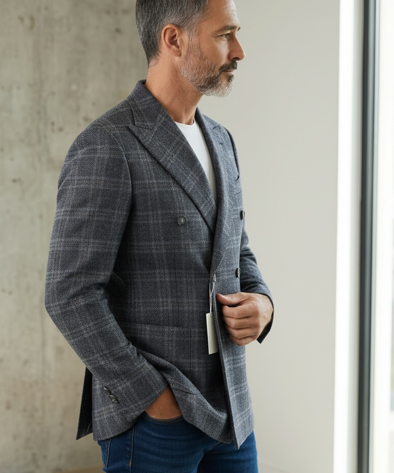 Barba Napoli Sartorial Jacket - Linen and Silk