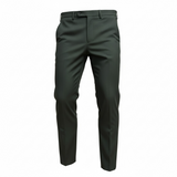 Lardini Sartorial Trousers – Pure Virgin Wool Dark Green