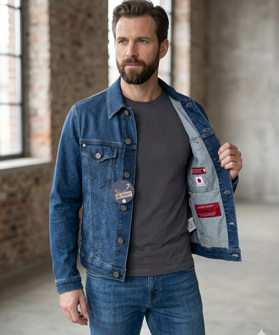 Jacob Cohen denim jacket size 50