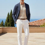 Lardini Blue Cotton Jacket