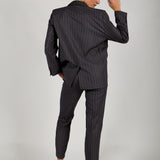 Vicolo striped knitwear set