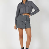 Vicolo Cropped Shirt