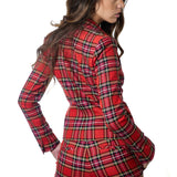 Blugirl Plaid Tartan Jacket